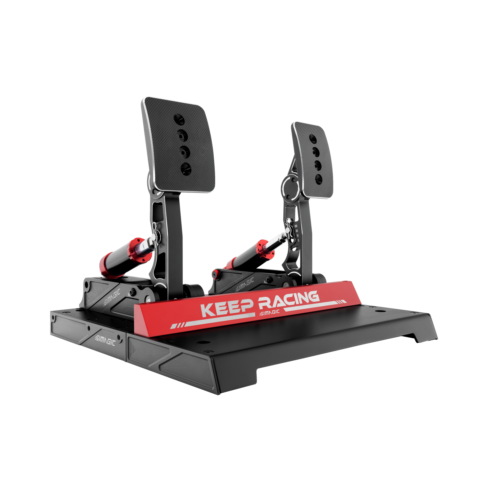 SIMAGIC P1000-F two-pedal set with a 100 kg load-cell brake